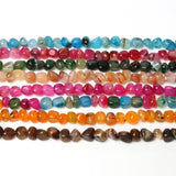 Multicolor Agates Loose Beads 10mm 15''