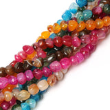 Multicolor Agates Loose Beads 10mm 15''
