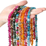 Multicolor Agates Loose Beads 10mm 15''