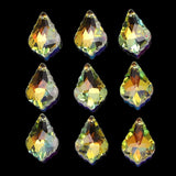 Baroque Crystal Pendant 11x16/15x22mm Maple Leaf Charm Beads for DIY Jewelry
