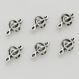 20pcs Musical Note Metal Beads Charms DIY Jewelry Making