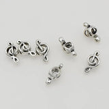 20pcs Musical Note Metal Beads Charms DIY Jewelry Making
