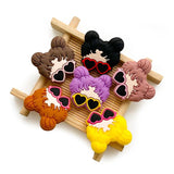 10pcs Cartoon Silicone Beads BPA Teething Toys