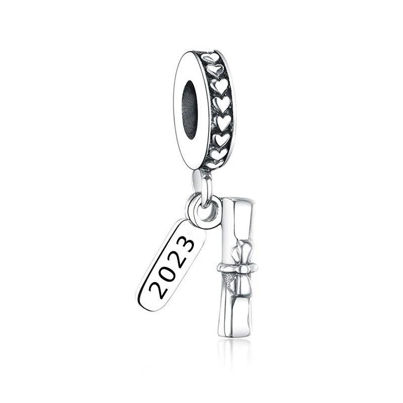 Graduation Dangle Charm Pendant Jewelry Berloque