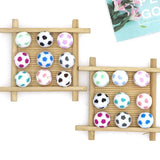 Kovict 10pcs 15mm Silicone Football Teether Beads Baby Teething Bracelet