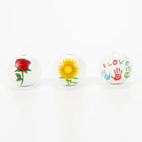 20mm 20pcs/Pack Wooden Beads DIY Home Decoration Craft Children's Toys Bracelet
