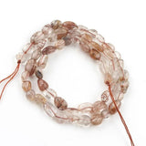 Copper Titanium Rutilated Quartzs Stone Beads for Jewellery Making Necklace