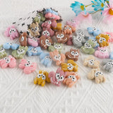 10pcs Mini Squirrel Silicone Beads for DIY Jewelry Making
