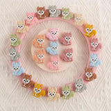 10pcs Mini Squirrel Silicone Beads for DIY Jewelry Making