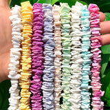 Mother of Pearl Shell Beads 8-10mm for Jewelry Making