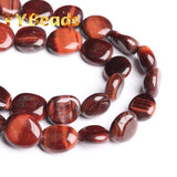 Natural Red Tiger Eye Stone Beads for Jewelry Making