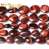 Natural Red Tiger Eye Stone Beads for Jewelry Making