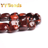 Natural Red Tiger Eye Stone Beads for Jewelry Making