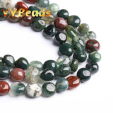 Irregular Indian Agates Beads for Jewelry Making DIY