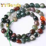 Irregular Indian Agates Beads for Jewelry Making DIY