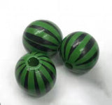 20Pcs DIY Colored Flowers & Wood Beads Crafts Jewelry Accessories