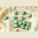 20Pcs DIY Colored Flowers & Wood Beads Crafts Jewelry Accessories