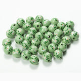 20Pcs DIY Colored Flowers & Wood Beads Crafts Jewelry Accessories