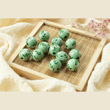 20Pcs DIY Colored Flowers & Wood Beads Crafts Jewelry Accessories