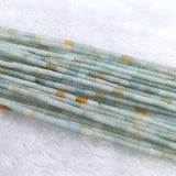 2x4mm Turquoise Beads Flat Natural Stone Loose Beads for DIY Bracelet