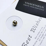 Gold-color Triangle Beads for Bracelet Bangles & Necklace DIY