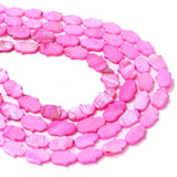 Fatima Shape Dyed Beads Mother of Pearl Bead 12x18mm