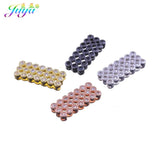 Square Spacer Beads for Jewelry Making, Natural Stones Pearls