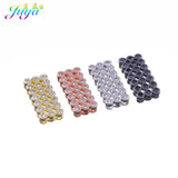 Square Spacer Beads for Jewelry Making, Natural Stones Pearls