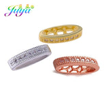 Square Spacer Beads for Jewelry Making, Natural Stones Pearls