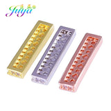 Square Spacer Beads for Jewelry Making, Natural Stones Pearls