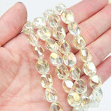 50PCS Irregular Glass Beads Charms for Jewelry Making DIY