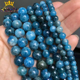 Apatite Round Gemstone Spacer Beads for DIY Jewelry Making