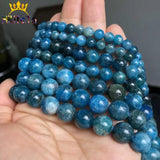 Apatite Round Gemstone Spacer Beads for DIY Jewelry Making