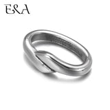 316L Stainless Steel Oval Slide Beads 12x6mm DIY Jewelry Men's Accessories
