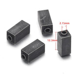 4pcs Small Hole Stainless Steel Spacer Beads for Bracelet Making