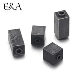 4pcs Small Hole Stainless Steel Spacer Beads for Bracelet Making