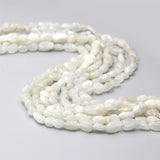 Moonstone Beads 6-8mm Irregular Shape 7.5'' Strand