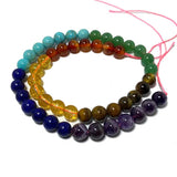 7 Chakra Amethysts Lapis Turquoises Citrines Beads