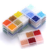 3/4mm Crystal Glass Beads Multicolor Spacer Loose Beads For Jewelry Making