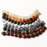 16X15X7mm Heart Agates Pink Quartz Beads 7.5'' Strands