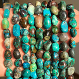 8-10mm Chrysocolla Phoenix Stone Beads for Jewelry Making