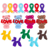 10Pcs Donkey Silicone Beads for DIY Jewelry Pacifier Chain Bracelet Neckl