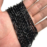Small 2-3mm Faceted Square Spinel Beads for Jewelry Making