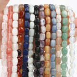 8x12mm Opal Agate Crystal Irregular Rectangular Loose Beads