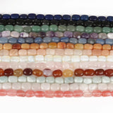 8x12mm Opal Agate Crystal Irregular Rectangular Loose Beads