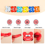 10Pcs Cartoon Car Silicone Beads for Jewelry Making