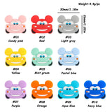 10Pcs Cartoon Car Silicone Beads for Jewelry Making