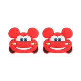 10Pcs Cartoon Car Silicone Beads for Jewelry Making
