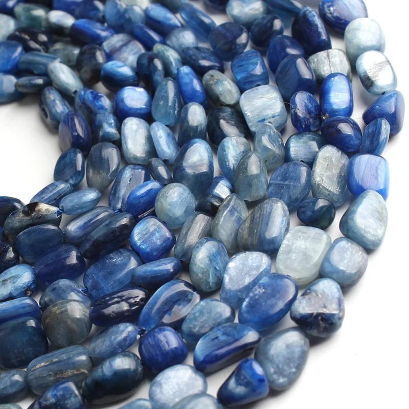 Irregular Natural Kyanite Stone Beads 8mm-10mm Loose Beads 15 inch