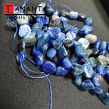 Irregular Natural Kyanite Stone Beads 8mm-10mm Loose Beads 15 inch